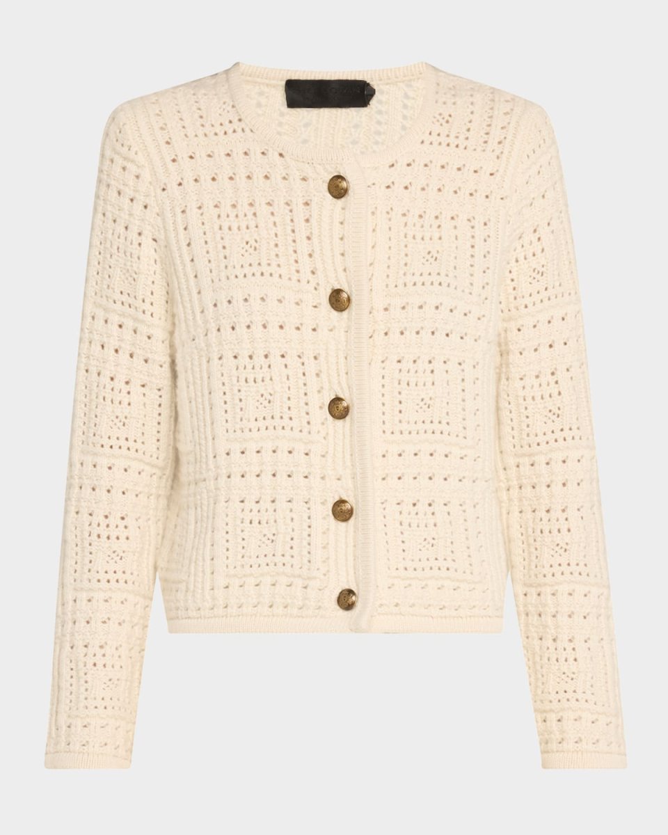 Harry Open Knit Cashmere Sweater Jacket